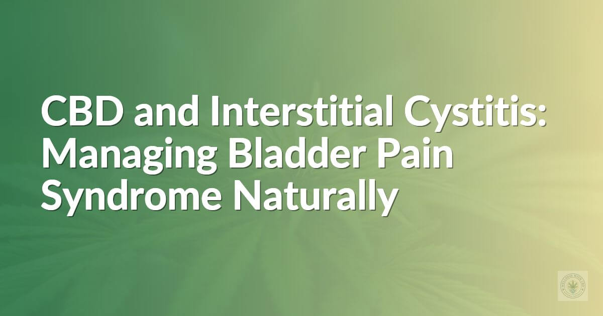 Text about managing bladder pain naturally